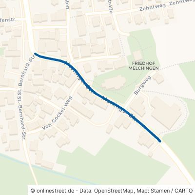 Mertinger Straße Burladingen Melchingen 