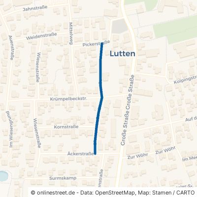 Blumenstraße Goldenstedt Lutten 