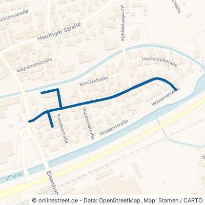 Stöckmattenstraße Lörrach Haagen 