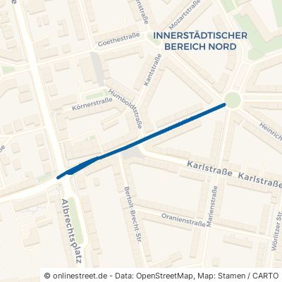 Kurt-Weill-Straße Dessau-Roßlau Innenstadt 