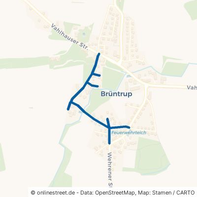 Alter Postweg Blomberg Brüntrup 