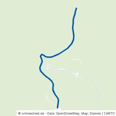 Ebnetsgrubenweg Kleines Wiesental Bürchau 