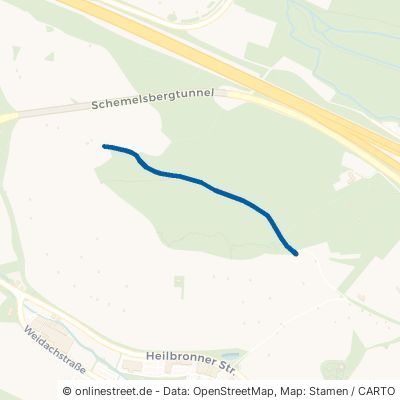 Schemelsbergweg Weinsberg 