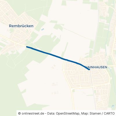 Offenbacher Landstraße Rodgau Hainhausen 