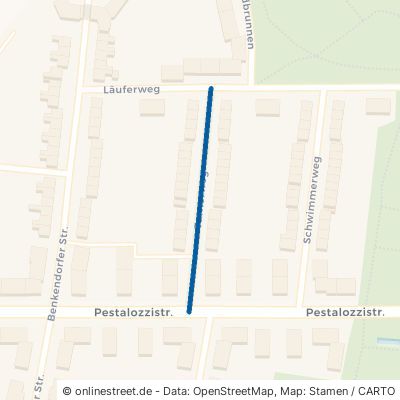 Turnerweg 06128 Halle (Saale) Gesundbrunnen Stadtbezirk Süd
