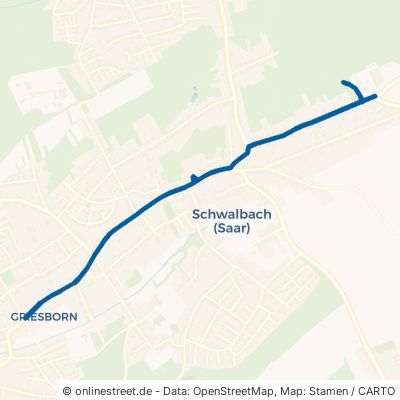Hauptstraße Schwalbach Knausholz 