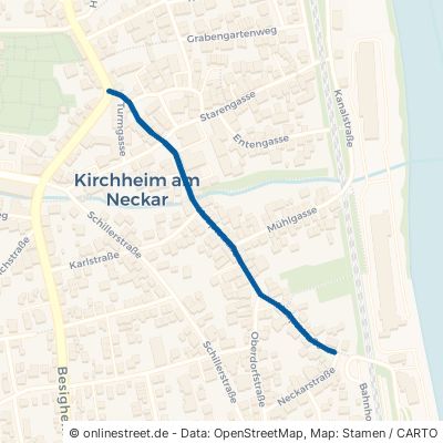 Hauptstraße Kirchheim am Neckar 