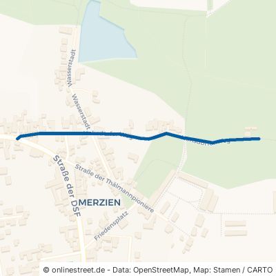 Hohsdorfer Weg Köthen Merzien 