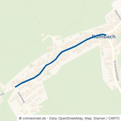 Ortsstraße Rumbach 