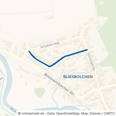 Wingertstraße Mandelbachtal Bliesmengen-Bolchen 
