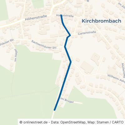 Jahnstraße Brombachtal Kirchbrombach 