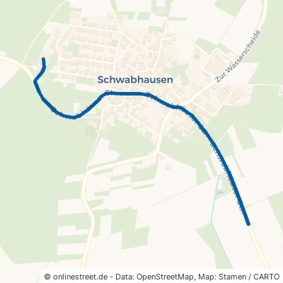 Schwabhäuser Straße Boxberg Schwabhausen 