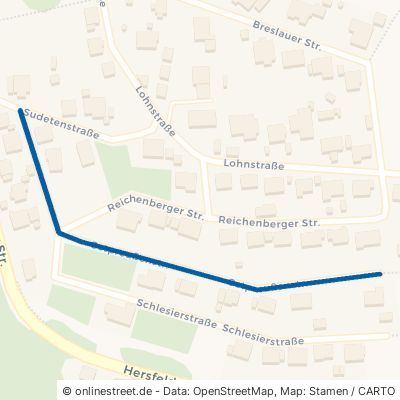 Ostpreußenstraße Oberaula 