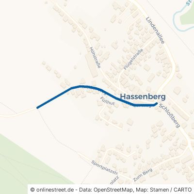 Weißer Weg Sonnefeld Hassenberg 
