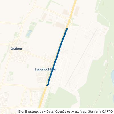 Landsberger Straße Graben Lagerlechfeld 