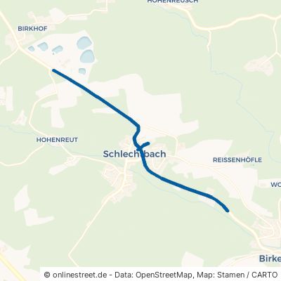 Birkenloher Straße Gschwend Schlechtbach 