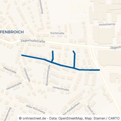 Gerhart-Hauptmann-Straße Ratingen Tiefenbroich 