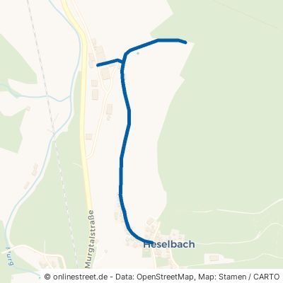Gernbachweg Baiersbronn Klosterreichenbach 
