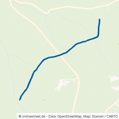 Auerhahnweg Jöhstadt Steinbach 