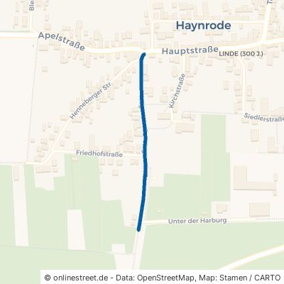 Hagenstraße Haynrode 