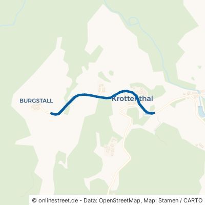 Burgstallstraße Zell Krottenthal 