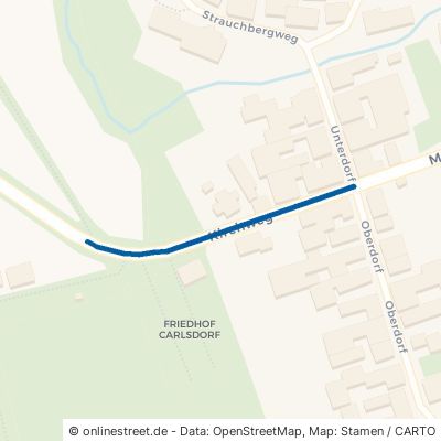 Kirchweg Hofgeismar Carlsdorf 