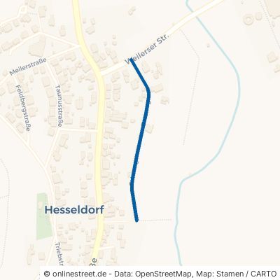 Ortsweg Wächtersbach Hesseldorf 