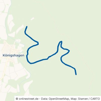 Römer-Weg Edertal Königshagen 