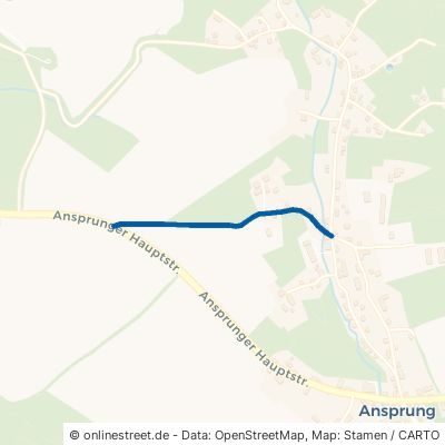 Handweg Marienberg Ansprung 