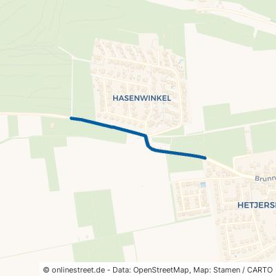 Knutbührener Weg Göttingen Hetjershausen 
