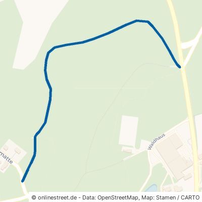 Hinterer Tauweg Weilheim Remetschwiel 