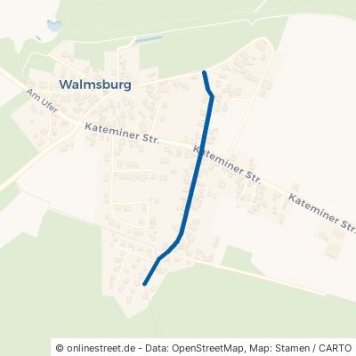 Bruchdorfer Straße Bleckede Walmsburg 