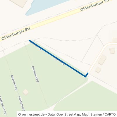 Feldweg Schortens Roffhausen 