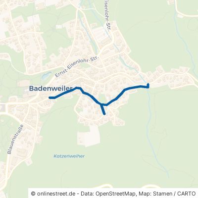 Wilhelmstraße Badenweiler 