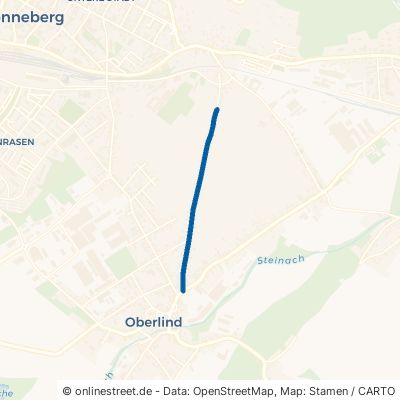 Rödnerweg Sonneberg Oberlind 