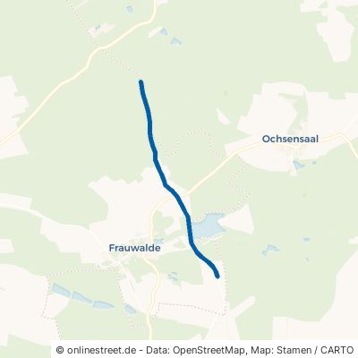 Butterstraße Lossatal Frauwalde 
