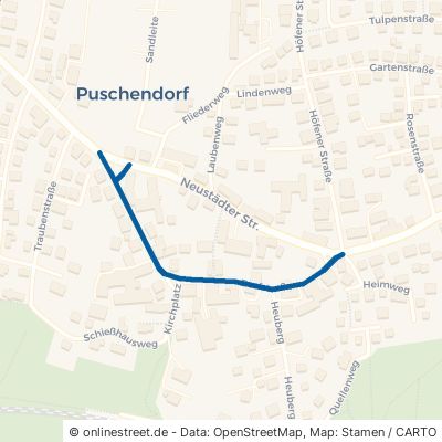 Dorfstraße Puschendorf 