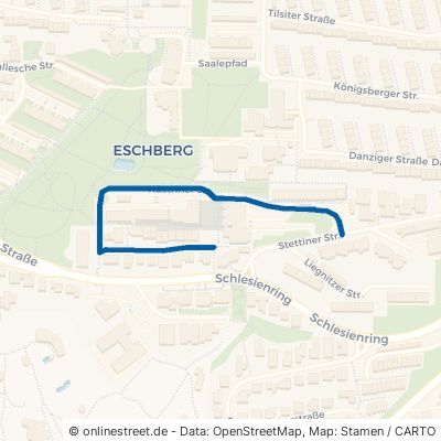 Küstriner Straße Saarbrücken Eschberg 