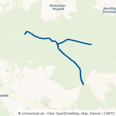 Löbauer Weg Cunewalde Obercunewalde 