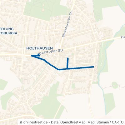 Memeler Straße Herne Holthausen 