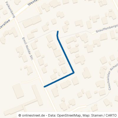 Ludwig-Dettmann-Straße Flensburg Westliche Höhe 