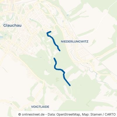 Erzgebirgsweg Glauchau 
