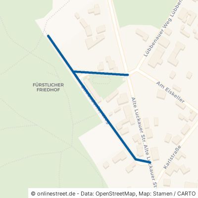 Stiebsdorfer Weg Luckau Fürstlich Drehna 