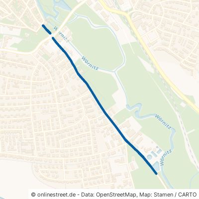 Mönchsrother Straße Dinkelsbühl 