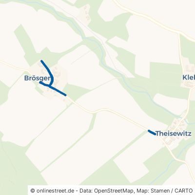 Brösgener Straße Kreischa Theisewitz 