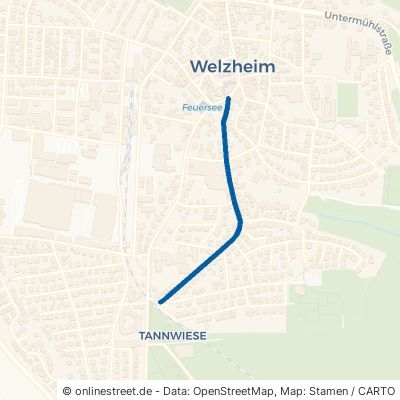 Schloßgartenstraße Welzheim 