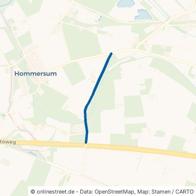 Moelscherweg Goch Hommersum 