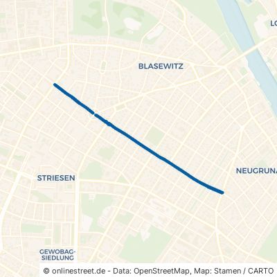 Augsburger Straße 01277 Dresden Striesen-Ost Blasewitz