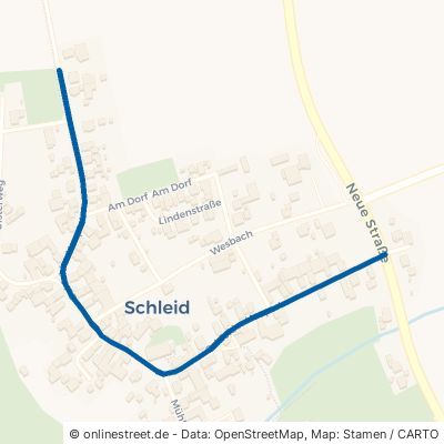 Schleider Hauptstraße Schleid 
