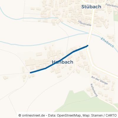 Hanbacher Straße Diespeck Stübach 